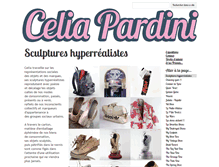 Tablet Screenshot of celia-pardini.fr